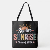 Senior Sunrise 2027 Herdenkingstas Tote Bag (Voorkant)