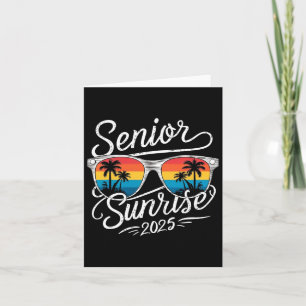 Senior Sunrise-shirts 2025 Seniors-shirt van Cl Gr Kaart