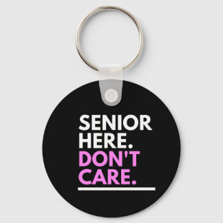 Senior Swag Beide zijden Black Premium Sleutelhang Sleutelhanger