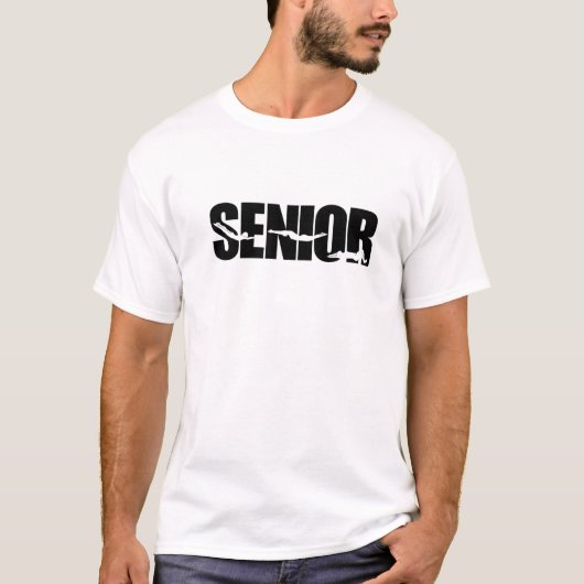 Senior Swim zwemmen T-shirt (Voorkant)
