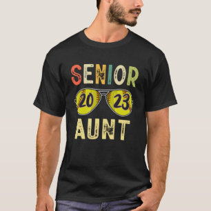 Senior tante 2023 Cool Proud tante Softball Senior T-shirt