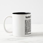 *SENIOR TEXE* FUN EN GEWELDIGE KOFFIE MOK (Links)