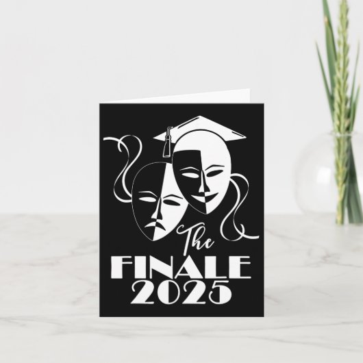Senior Theaterdrama CL van het Afstuderen 2025 Kaart (Voorkant)