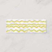 Senior van de kaart van het afstuderen voegt goude contactkaartje (Achterkant)