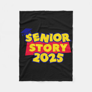 Senior Verhaal 2025 Cl Van 2025 Terug naar school Fleece Deken