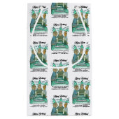 Senior Verjaardag Kleine Gift Bag Klein Cadeauzakje (Achterkant)