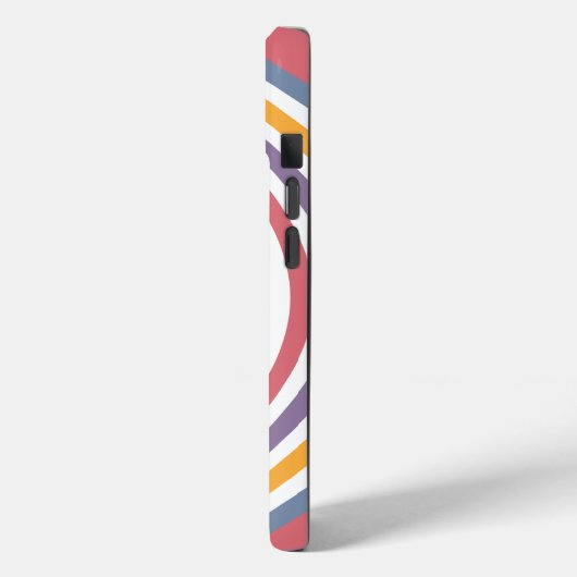 Senior Vibes Groovy Klasse van 2025 Afstudeerder Case-Mate iPhone Case (Achterkant / Links)