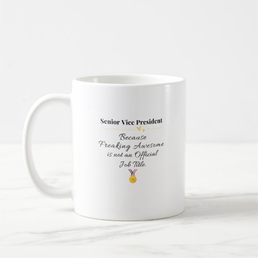 Senior Vice President Koffiemok (Links)