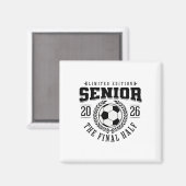 Senior Voetbal 2026 De Laatste Helft  Magneet (Voorkant / Achterkant)