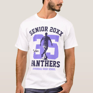 Senior Voetbalspeler Aangepast Sportteam Wedstrijd T-shirt