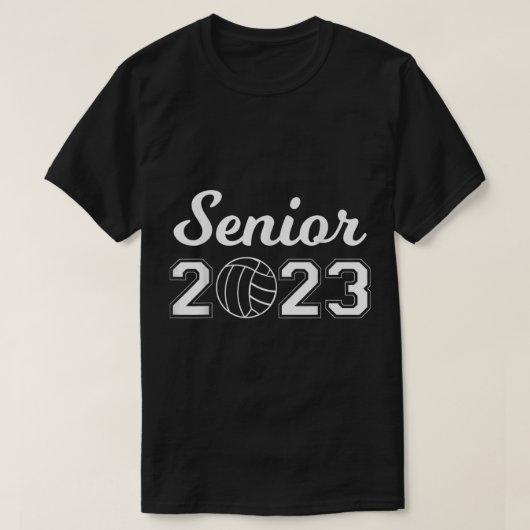 Senior Volleyball T-shirt (Design voorkant)