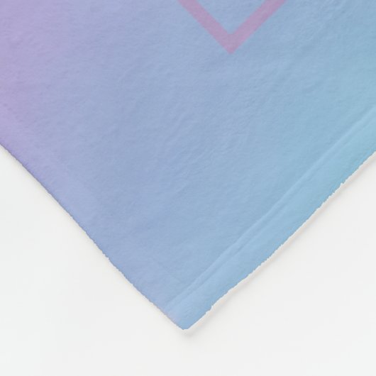 Senior Volleyball Team Custom Photo Iridescent Fleece Deken (Hoek)