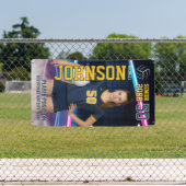 Senior Volleyball Team Customized Portrait Photo Spandoek (Insitu)