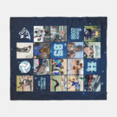 Senior Volleybalteam Aangepaste Foto Galaxy Star Fleece Deken (Voorkant (Horizontaal))