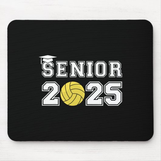 Senior Waterpolo CL van het 2025 Afstuderen School Muismat (Voorkant)