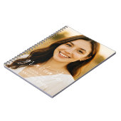 Senior year graduation photo script notitieboek (Linkerzijde)