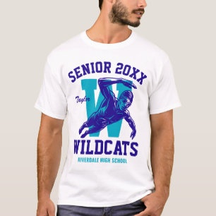 Senior Zwemteam Aangepaste School Hogeschool Sport T-shirt