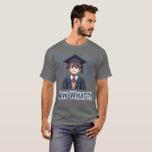 Senioren 2024 Wat nu T-shirt (Voorkant volledig)