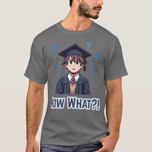 Senioren 2024 Wat nu T-shirt (Voorkant)