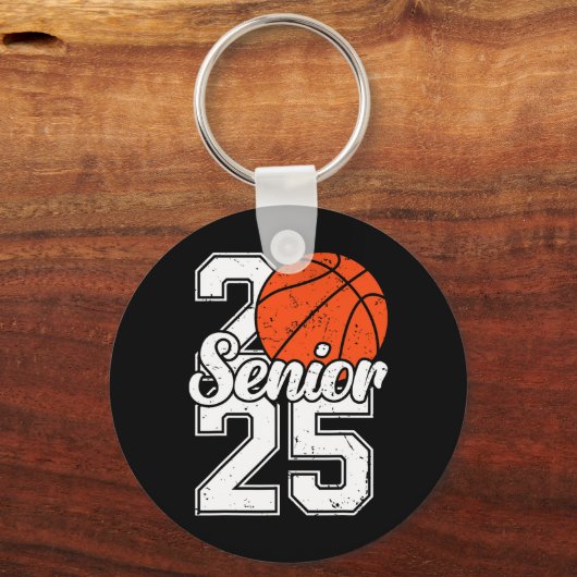 Senioren 25 Afstuderen Sketll Speler Funny CL van  Sleutelhanger (Voorkant)