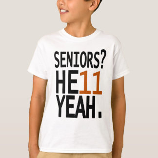 Senioren? HIJ11 JA (Oranje) T-shirt