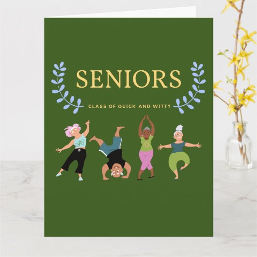 Senioren Kaart (Gele Bloem)