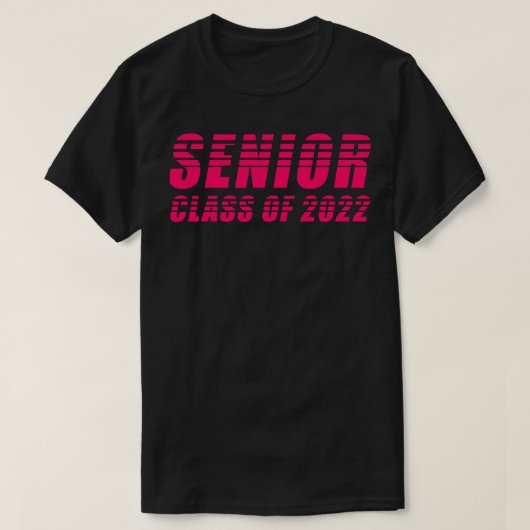 Senioren Klasse van 2022 11 T-shirt (Design voorkant)