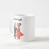 Senioren Met Hart Voor Dans Koffiemok (Voorkant links)