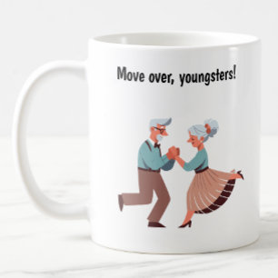Senioren Met Hart Voor Dans Koffiemok