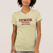 Senioren op de middelbare school t-shirt (Voorkant)
