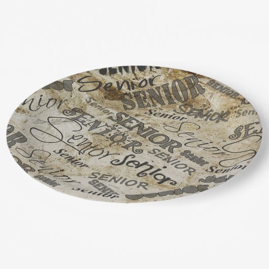 Senioren Papieren Bordje (Gekanteld)