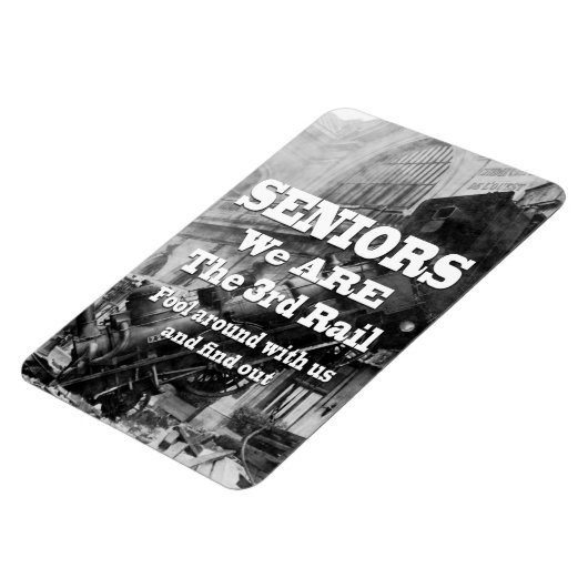 Senioren Wij zijn de derde rail Magneet (Linkerzijde)