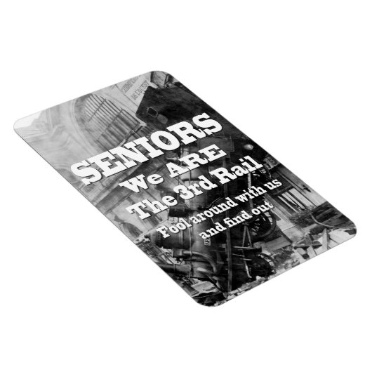 Senioren Wij zijn de derde rail Magneet (Rechterzijde)