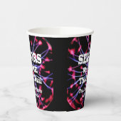 Senioren Wij zijn de derde rail Papieren Bekers (Links)