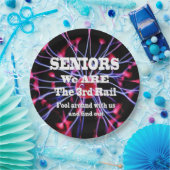 Senioren Wij zijn de derde rail Papieren Bordje (Feest)