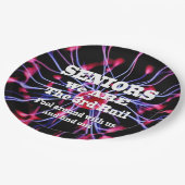 Senioren Wij zijn de derde rail Papieren Bordje (Gekanteld)