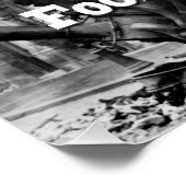 Senioren Wij zijn de derde rail Perfect Poster (Hoek)