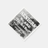 Senioren Wij zijn de derde rail Servet (Hoek)