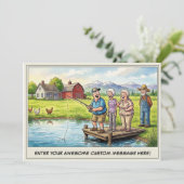 Seniorendag op de boerderij uitnodiging (Staand voorkant)