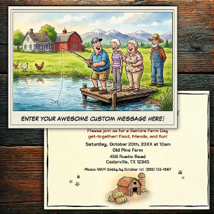 Seniorendag op de boerderij uitnodiging