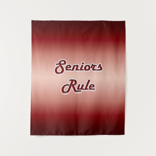 Seniorenregel Wandkleed (Voorkant)