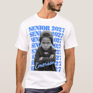 Seniorfoto uit de oude doos van de klas van 2027 a t-shirt
