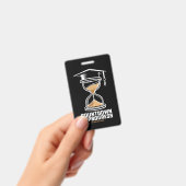 Seniorklas van 2025 Countdown naar afstudeercadeau Badge (Handheld)