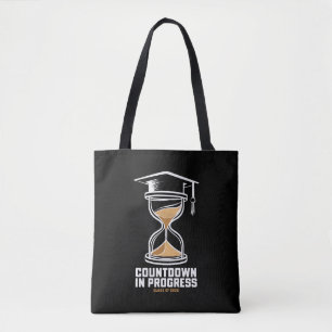 Seniorklas van 2025 Countdown tot afstudeercadeau Tote Bag