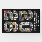 Seniorklas van 2026 Gefeliciteerd Fotocollage Spandoek (Horizontaal)