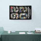 Seniorklas van 2026 Gefeliciteerd Fotocollage Spandoek (Beurs)