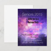 Seniors party kaart (Voorkant / Achterkant)