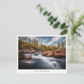 Senja-eiland Noorwegen Briefkaart (Staand voorkant)