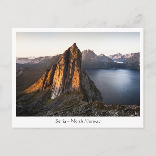 Senja eiland Noorwegen Briefkaart (Voorkant)
