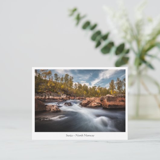 Senja Island Briefkaart (Staand voorkant)